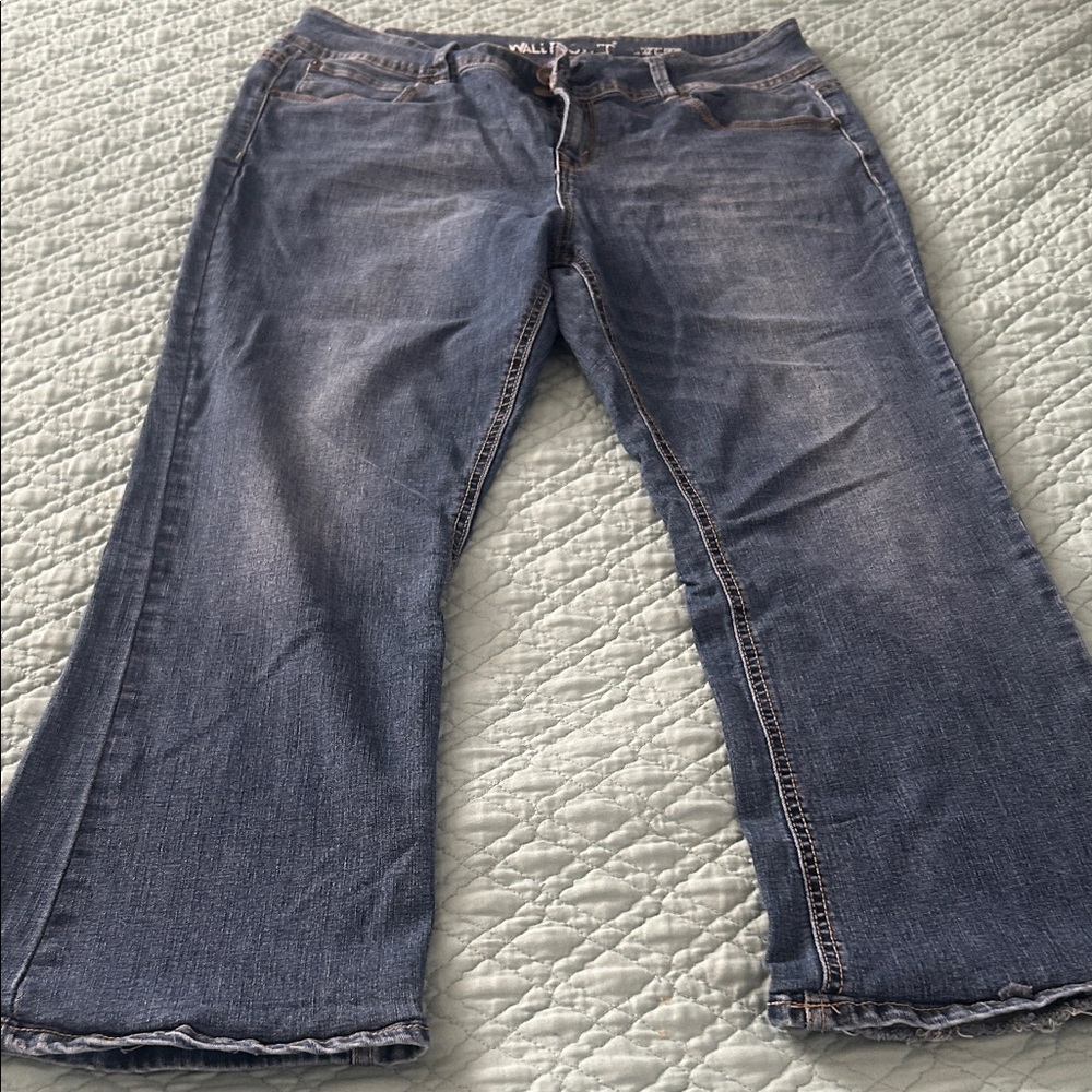 Wallflower Women's Dark Blue Jeggings - Picture 4 of 7
